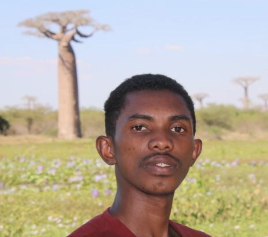 Christian Mayor, founder of Tongasoa Mada Tours, at the Avenue of the Baobabs